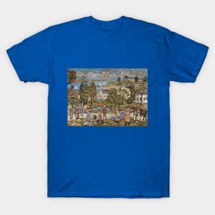 Landscape Near Nahant by Maurice Brazil Prendergast T-Shirt